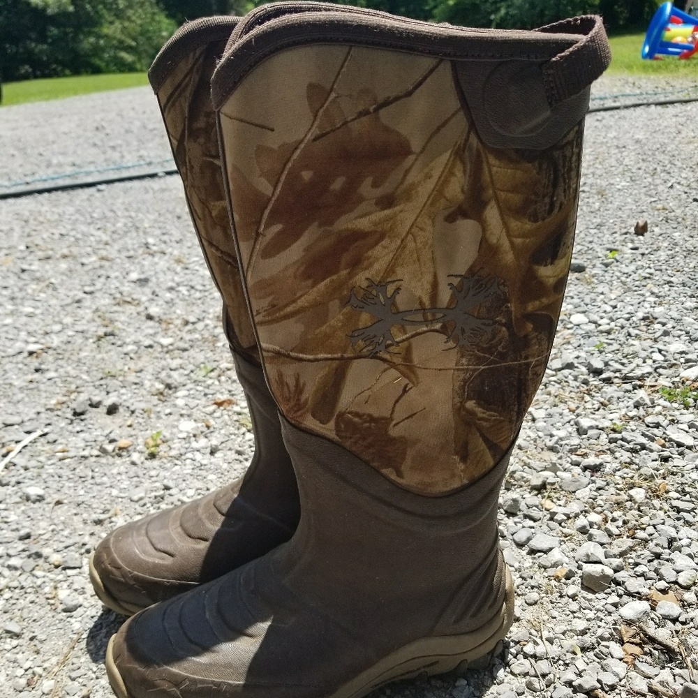 Under armour rubber boots